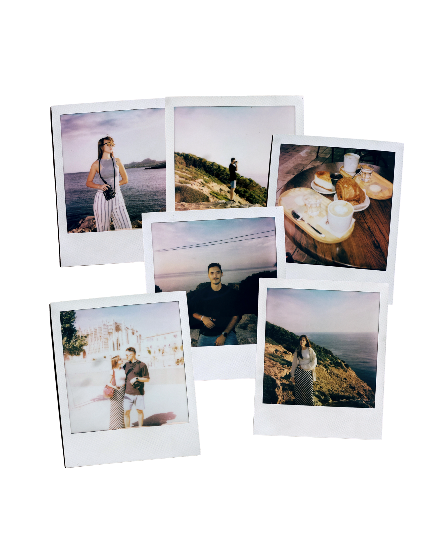 colección de fotografías impresas sobre una mesa